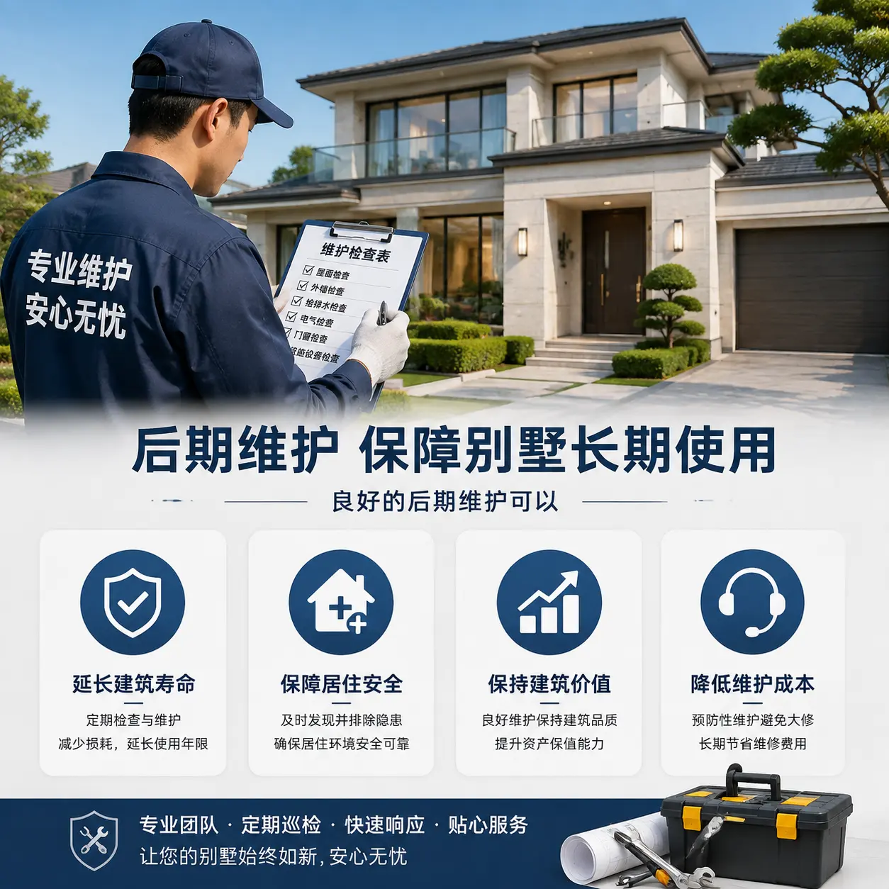 别墅建造公司推荐: 花溪 施工质量的关键要素