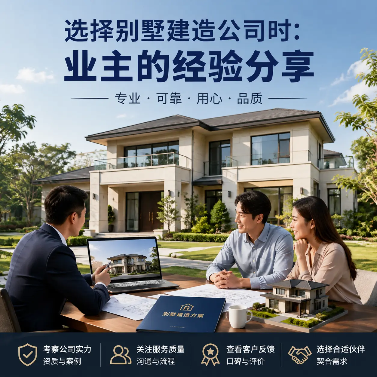 选择别墅建造公司时: 花溪 业主的经验分享