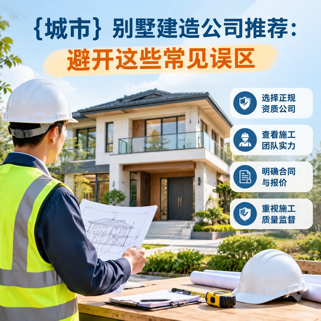 花溪 别墅建造公司推荐：避开这些常见误区