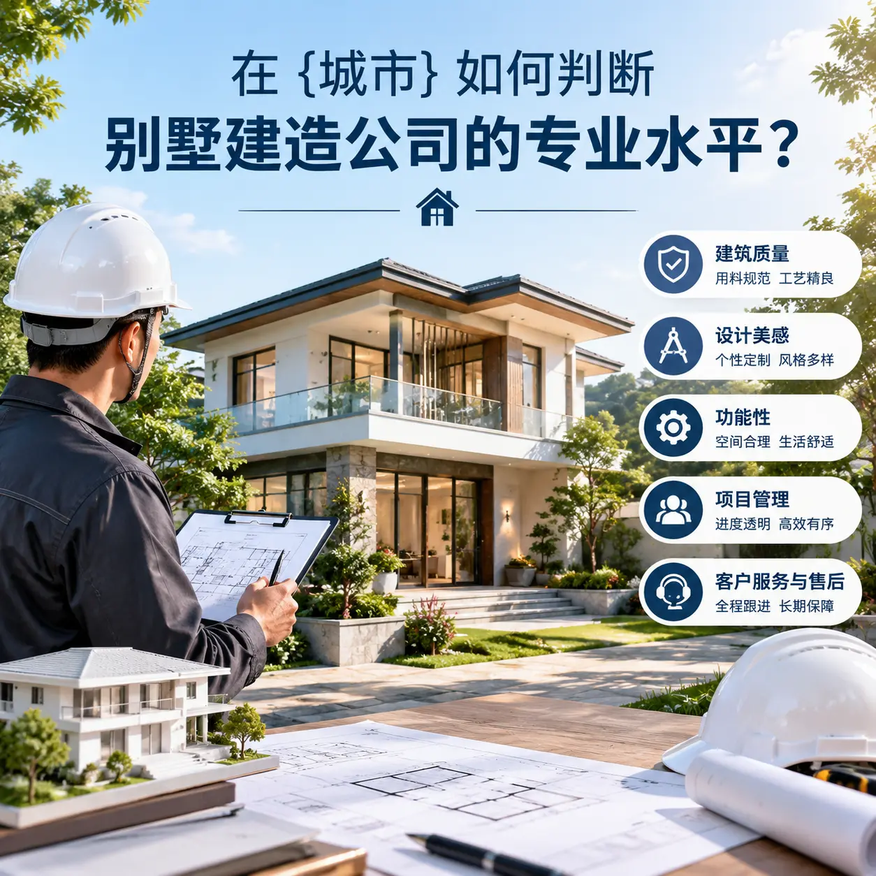 在 花溪 如何判断别墅建造公司的专业水平?