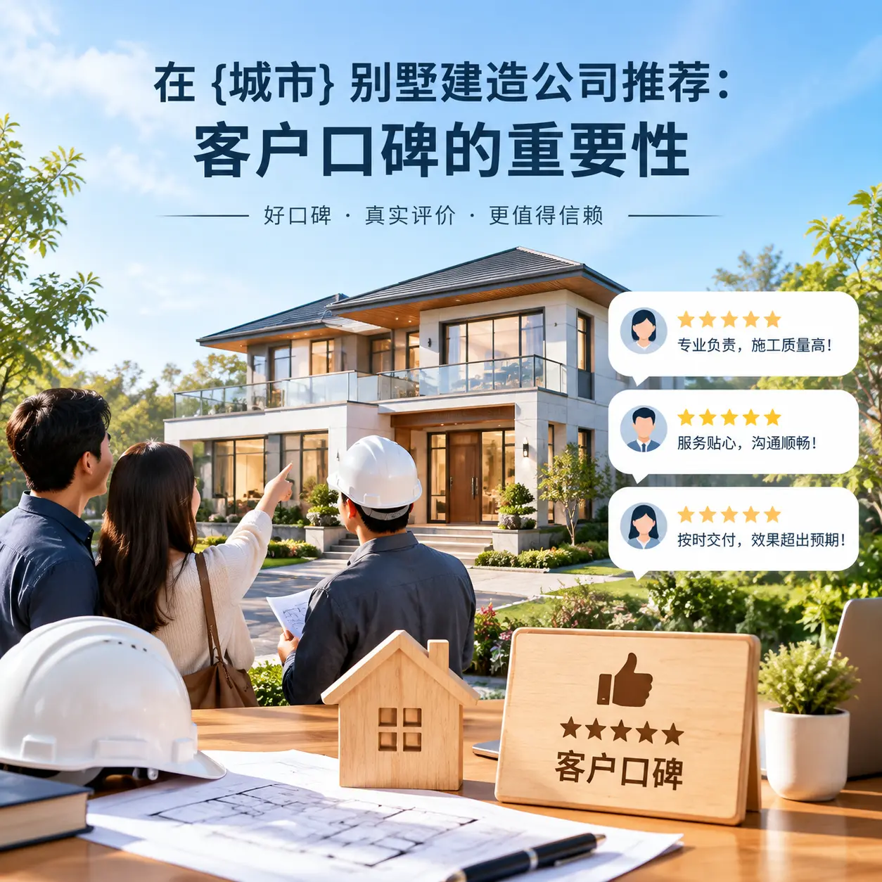 在 花溪 别墅建造公司推荐：客户口碑的重要性