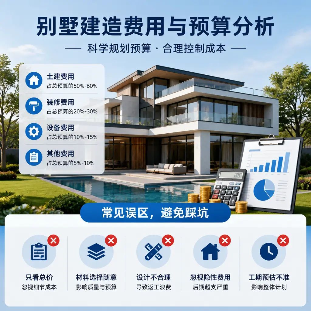 别墅建造公司推荐: 花溪 建造别墅的费用与预算分析
