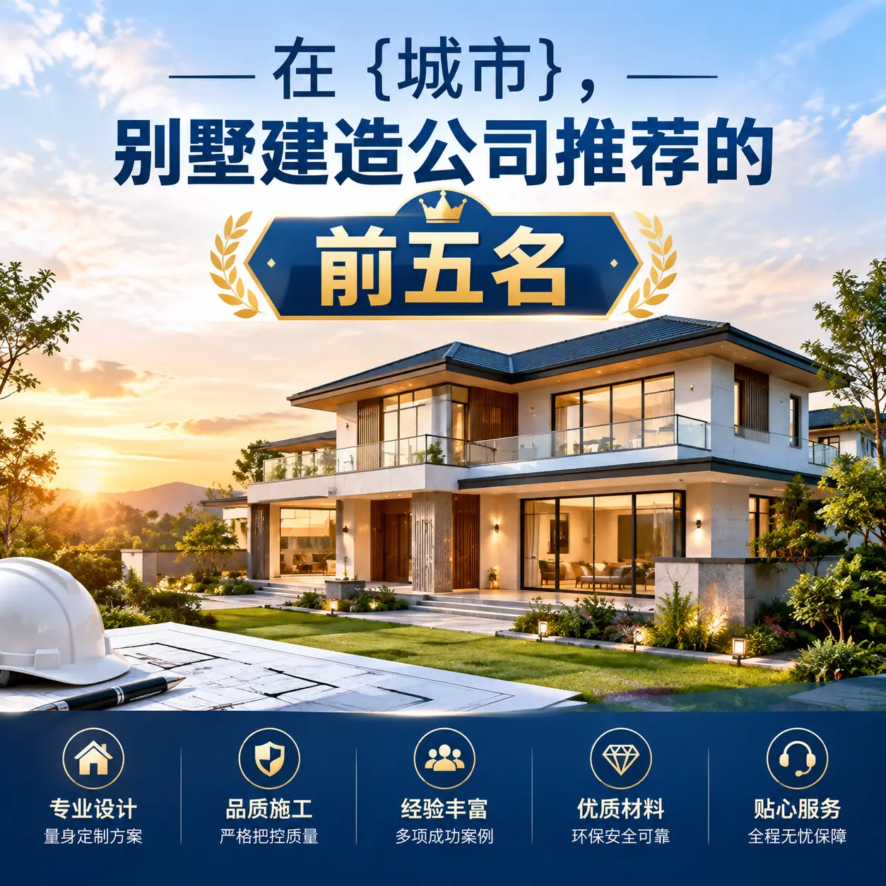 在 花溪，别墅建造公司推荐的前五名