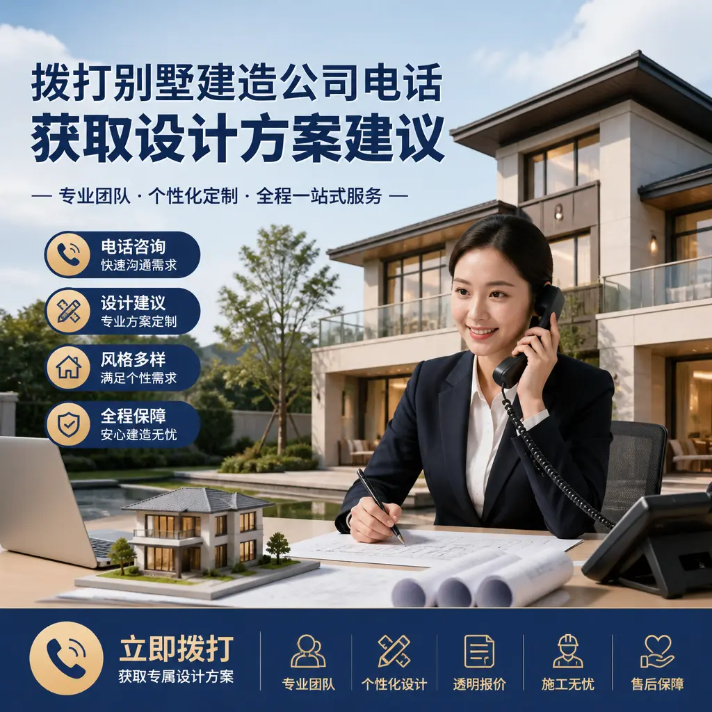拨打花溪别墅建造公司电话，获取设计方案建议