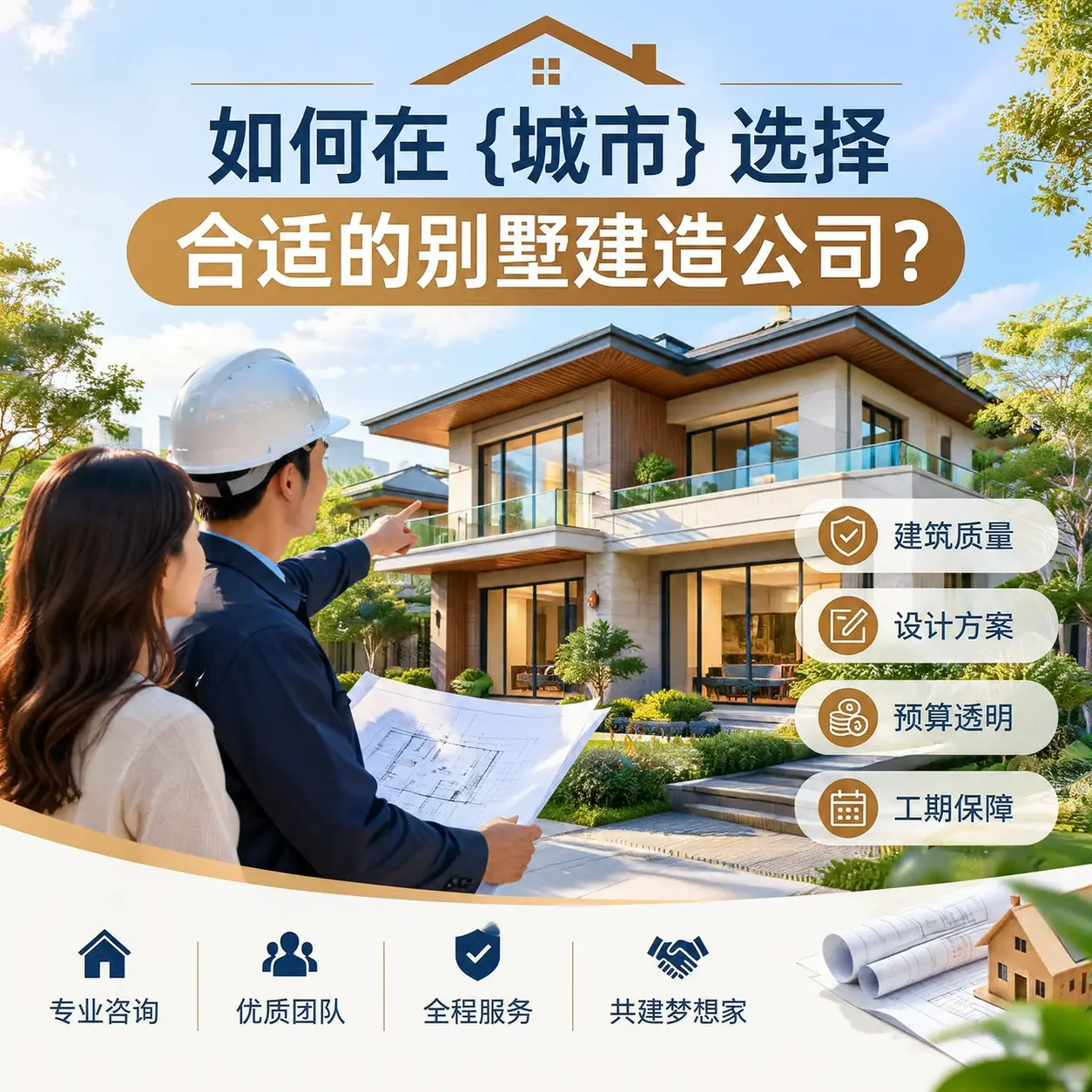 如何在 花溪 选择合适的别墅建造公司?