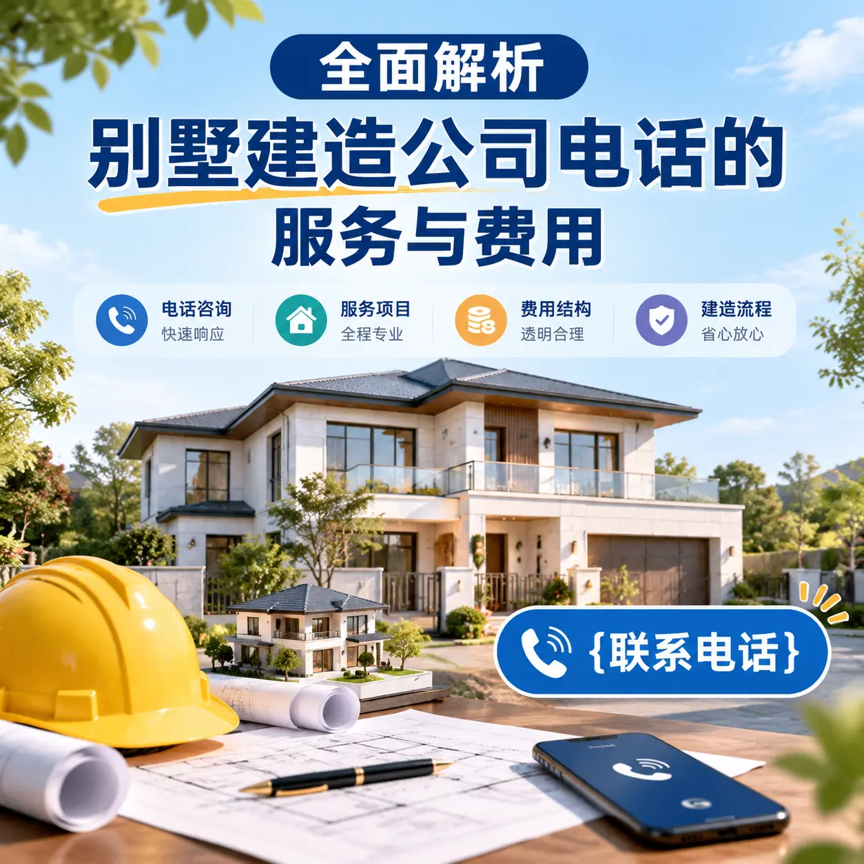 全面解析花溪别墅建造公司电话的服务与费用