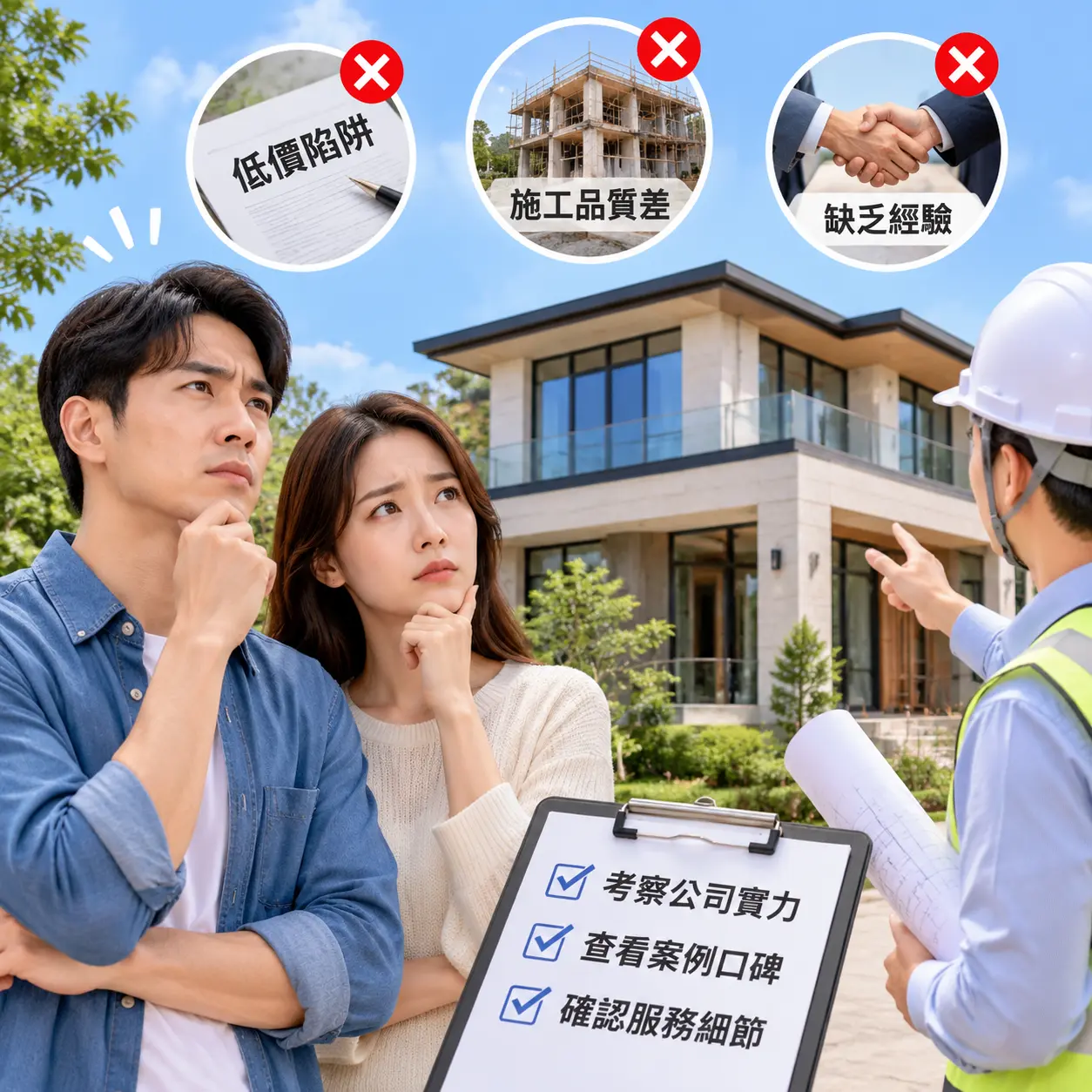 如何在 花溪 选择最佳别墅建造公司推荐?